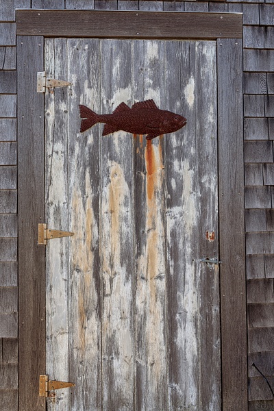 Weathered Door-Menemsha - Martha's Vineyard - Jim Rothenberg