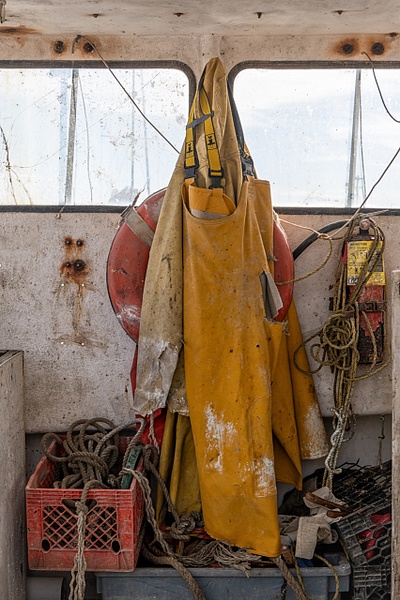 Menemsha Still Life-Fishing Bib - Martha's Vineyard - Jim Rothenberg