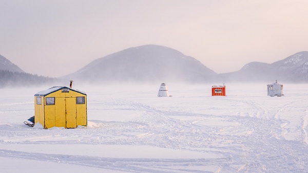 Winter on Eagle Lake - Website intro - Jim Rothenberg