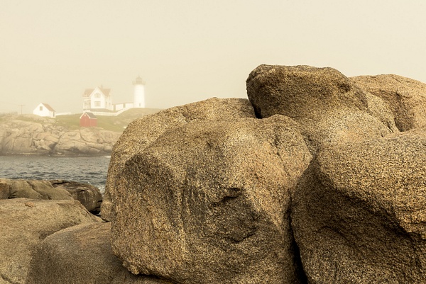 Sohier Park Fog - York, Maine - Jim Rothenberg