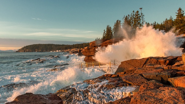 Thunder Hole Sunrise-Acadia - Acadia/Bar Harbor Region - Jim Rothenberg