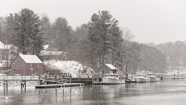 York River Winter - Winter in New England - Jim Rothenberg
