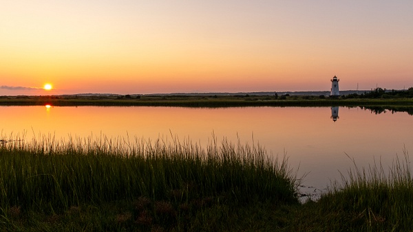 Morning Still-Edgartown Light - Martha's Vineyard - Jim Rothenberg