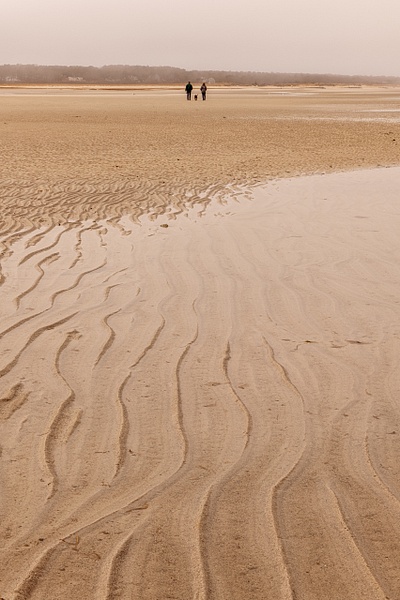 Morning Walk, Low Tide - Coastal/Nautical - Jim Rothenberg