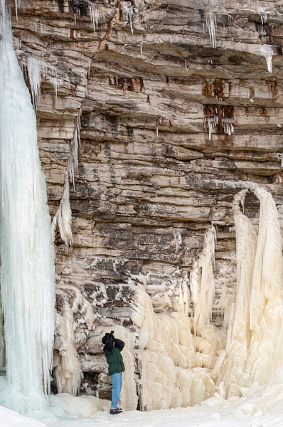 Getting the Shot-Minnewaska Falls - Candid/Street/Still Life - Jim Rothenberg