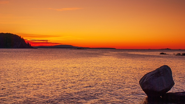 Balanced Rock Sunrise-Bar Harbor - Acadia/Bar Harbor Region - Jim Rothenberg
