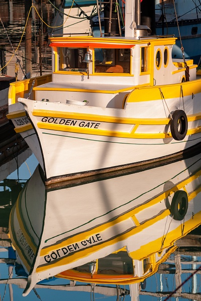 Golden Gate Reflections - Coastal/Nautical - Jim Rothenberg