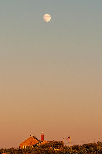 Moon Rise-Halibut Point - Coastal/Nautical - Jim Rothenberg