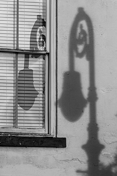 Street Lamp Shadows-New Orleans - Website intro - Jim Rothenberg