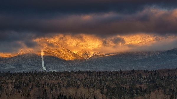 Clouds at Sunset- Mt Washington - Nature - Jim Rothenberg