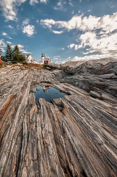Leading Lines &amp; Refelction, Pemaquid Point - Website intro - Jim Rothenberg