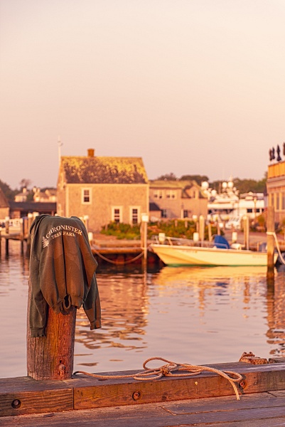 Edgartown Town Pier Still Life - Martha's Vineyard - Jim Rothenberg