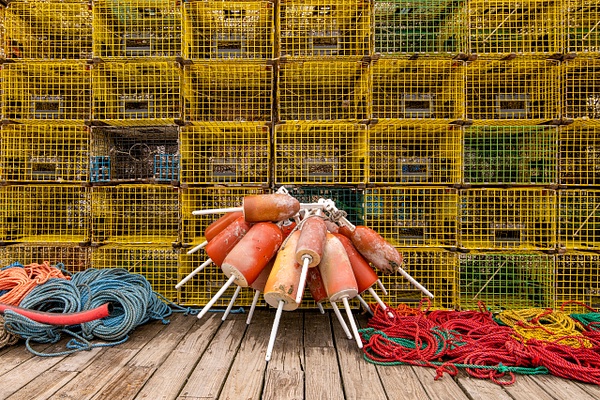 Tools of the Lobster Trade - York, Maine - Jim Rothenberg