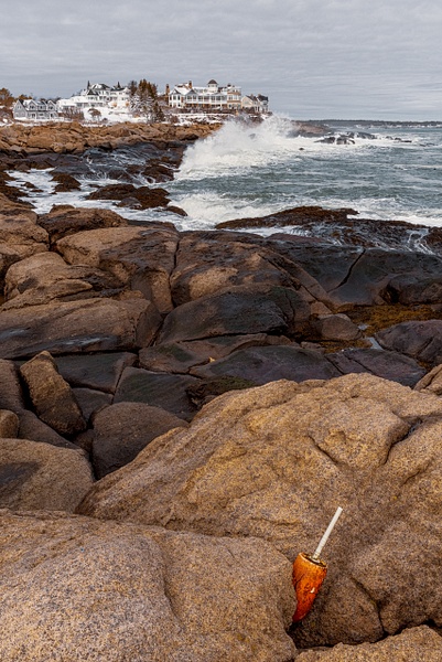 Displaced Buoy-Sohier Park - York, Maine - Jim Rothenberg