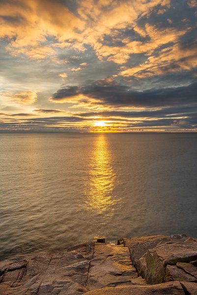 Sunrise Along the Park Loop Road - Acadia/Bar Harbor Region - Jim Rothenberg