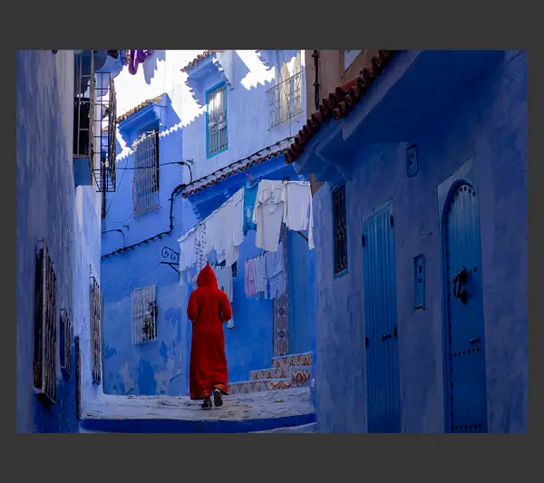 Blue City Morocco by Gino De  Grandis
