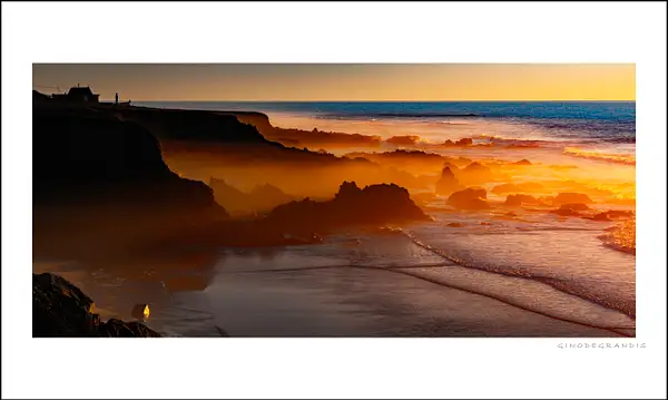 Pescadero Sunset by Gino De  Grandis