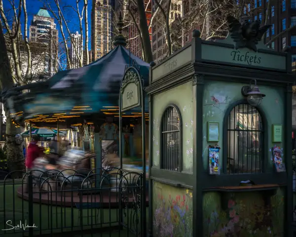 Bryant Park Carousel 2 by ScottWatanabeImages