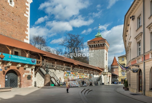 City-wall-Krakow-Poland - Photographs of Europe 