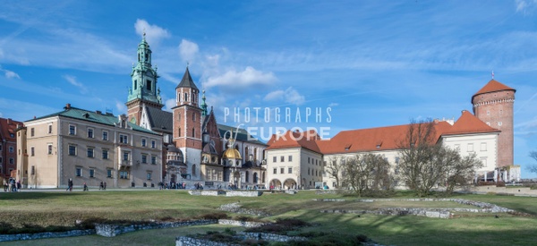 Wawel-Royal-Castle-panorama-Krakow-Poland - Photographs of Europe 