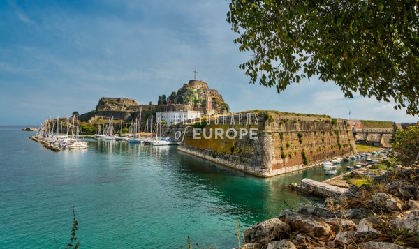 Old-fortress-Corfu-Town-Corfu-Greece - Photographs of Europe