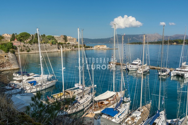 View-of-Marina-Corfu-Old-Town-Greece - Photographs of Europe 
