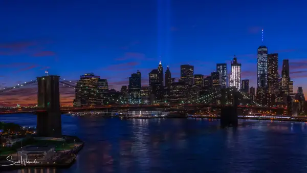 Lower Manhattan 911 Lights 1 by ScottWatanabeImages