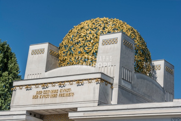 Secession-Building-roof-detail-Vienna-Austria - Photographs of Europe
