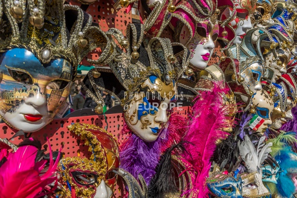 Carnival-masks-Venice-Italy - Photographs of Venice, Italy.. 