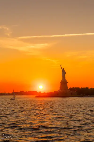 Statue of Liberty (Sunset) 1 by ScottWatanabeImages