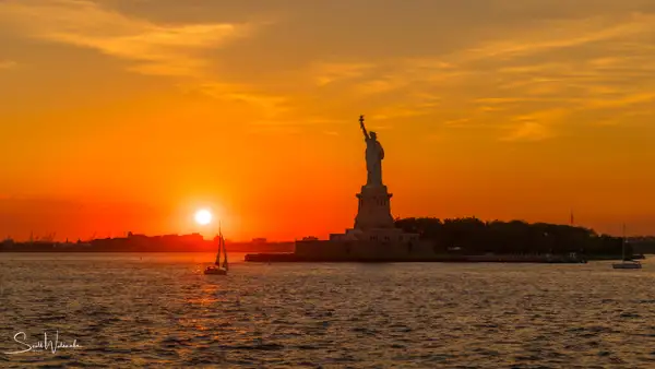 Statue of Liberty (Sunset) 2 by ScottWatanabeImages