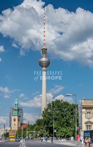 Berlin-TV-Tower-Berlin-Germany - Photographs of Berlin, Germany. 