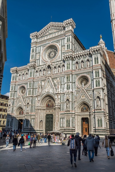 Florence-Cathedral-Duomo-di-Firenze-west-face- Italy - Photographs of Europe