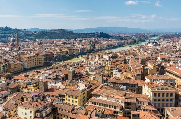View-from-Palazzo-Vecchio-Tower-Florence-Italy - Photographs of Europe
