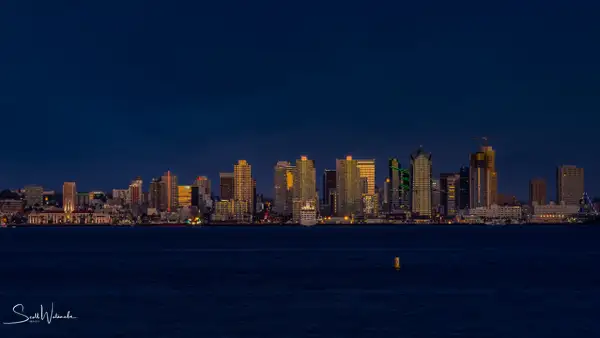 San Diego (Night) by ScottWatanabeImages