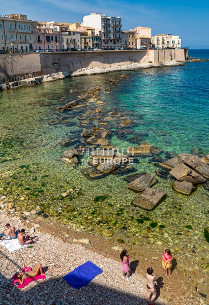 Beach-Syracuse-Sicily-Italy - Photographs of Europe 