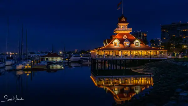 Bluewater Boathouse (Night) 1 by ScottWatanabeImages