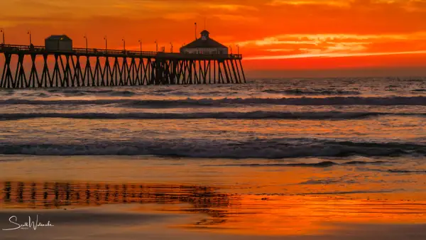 Imperial Beach Pier (Sunset) 4 by ScottWatanabeImages