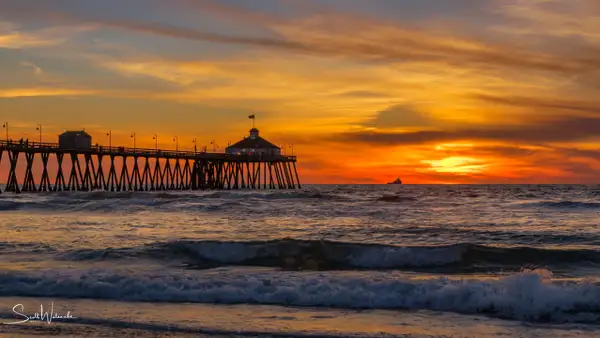 Imperial Beach Pier (Sunset) 6 by ScottWatanabeImages
