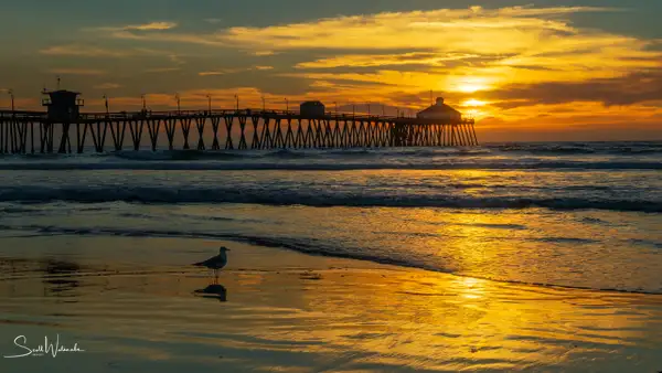Imperial Beach Pier (Sunset) 1 by ScottWatanabeImages