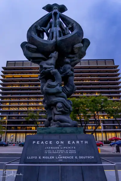 'Peace on Earth' - Jacques Lipchitz by...