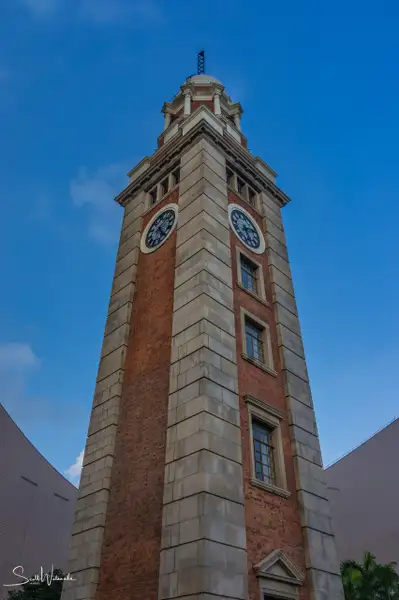 Kowloon-Canton Railway Clock Tower by ScottWatanabeImages
