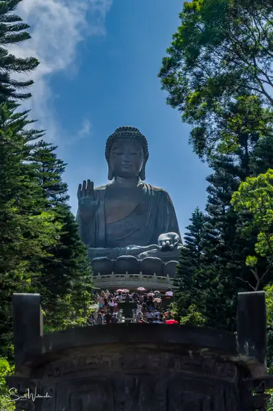 Tian Tan Buddha 3 by ScottWatanabeImages
