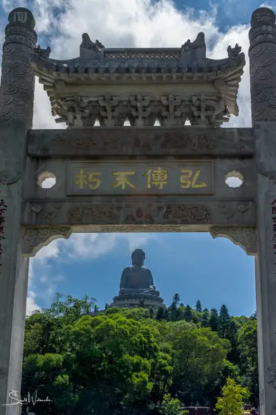 Tian Tan Buddha 4 by ScottWatanabeImages