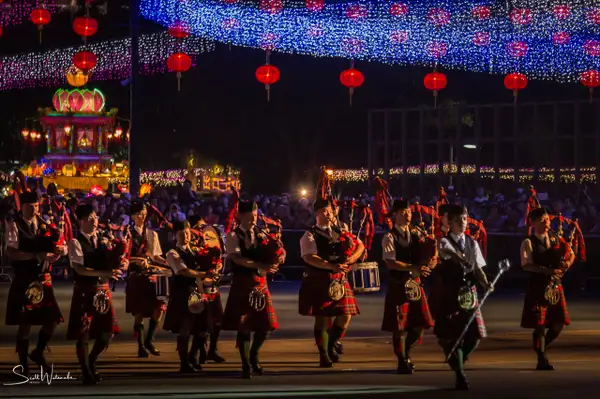Tai Hang Fire Dragon Pipe Band by ScottWatanabeImages