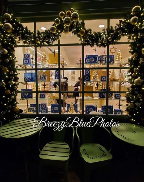 Breezy Blue Christmas Candy - Chinelo Mora 