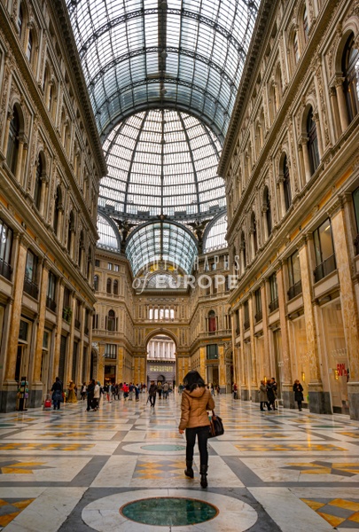 Galleria-Umberto-I-Naples-Italy - Photographs of Europe