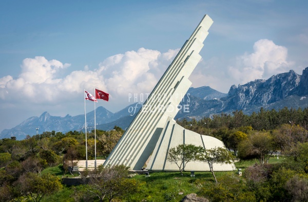 Victory-Monument-Kyrenia-North-Cyprus - Photographs of famous buildings and places in North Cyprus.
