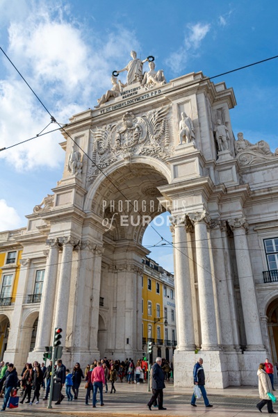 The-Rua-Augusta-Arch-Lisbon-Portugal-2 - Photographs of Lisbon and Cascais, Portugal. 