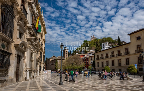 Plaza-de-Santa-Ana-Granada-Spain - Photographs of Granada, Spain